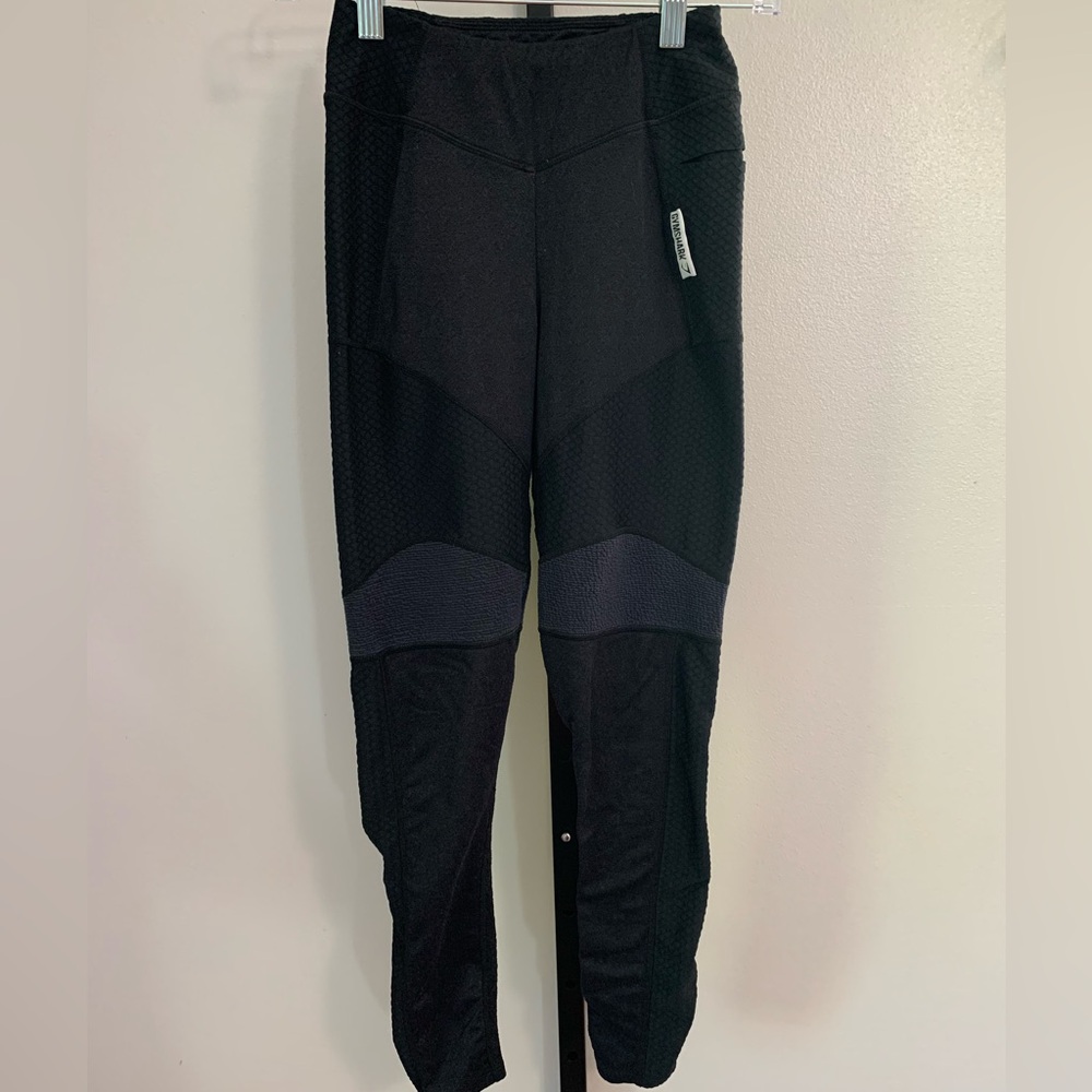 Gymshark Black Textured Leggings